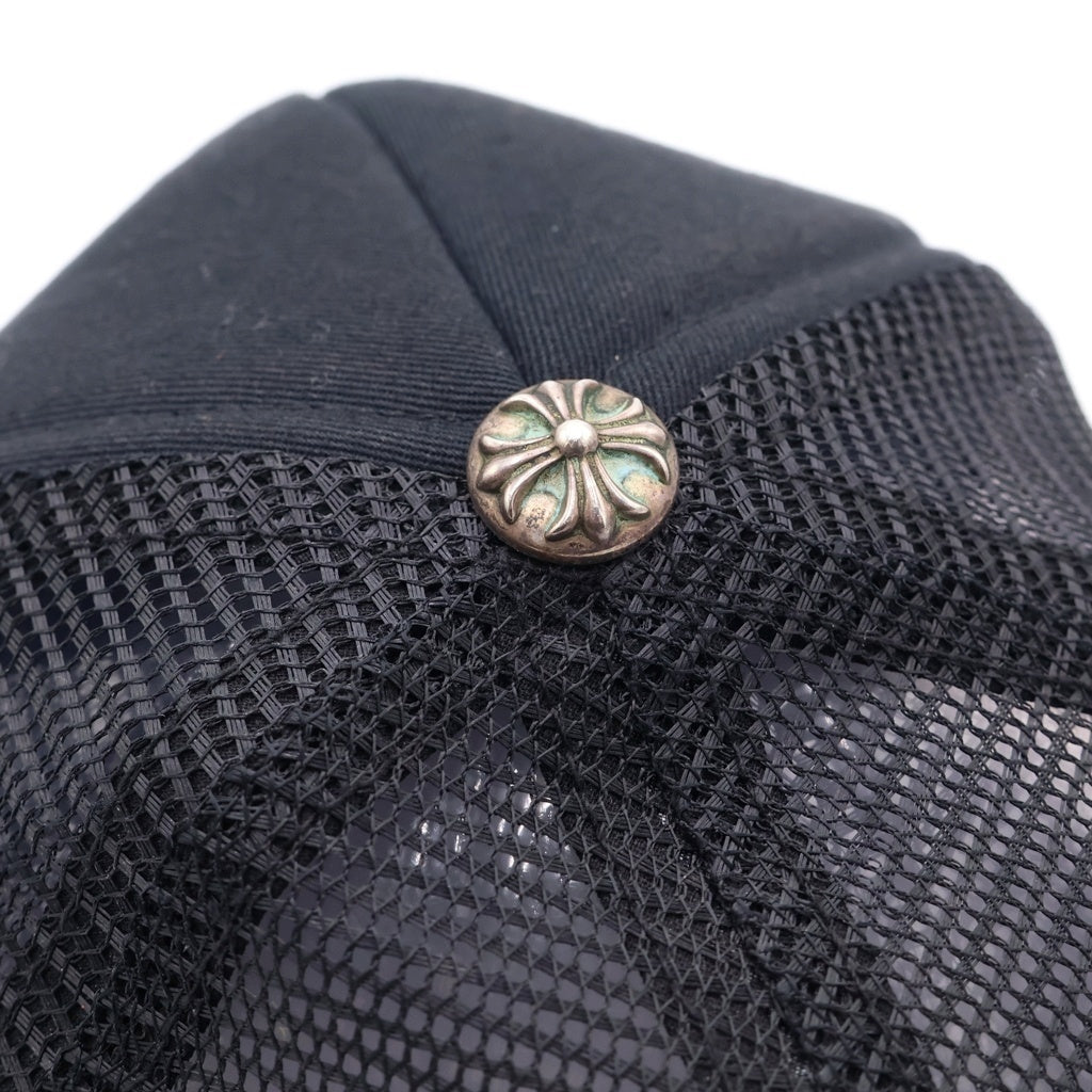 CHROME HEARTS(クロムハーツ) ×MATTY BOY CHOMPER TRUCKER CAP マッティボーイ チョンパー ロゴ刺繍 メッシュ トラッカーキャップ 帽子 ブラック