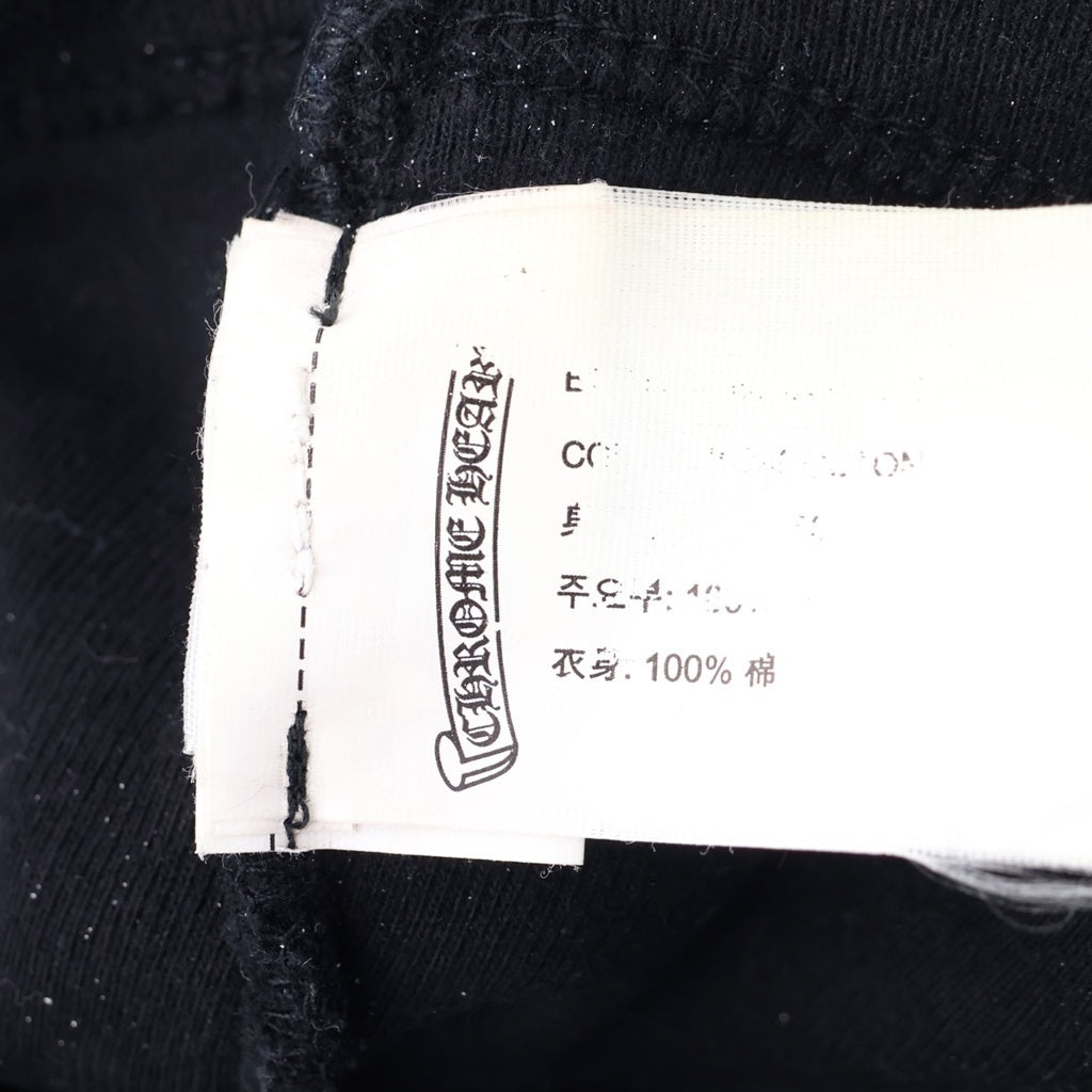 CHROME HEARTS(クロムハーツ) HORSESHOE THERMAL BEANIE ホースシュー CHプラス 刺繍 サーマルニットビーニー 帽子 ブラック