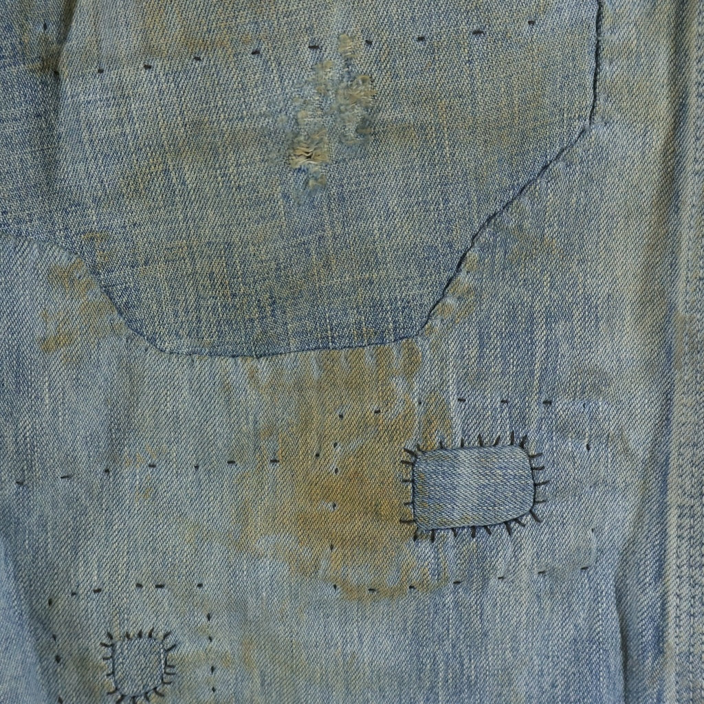 SAINT MICHAEL(セントマイケル) 25AW PAINTER DAMAGE PANTS ペインターダメージデニムパンツ インディゴ SM-HR1-0000-085
