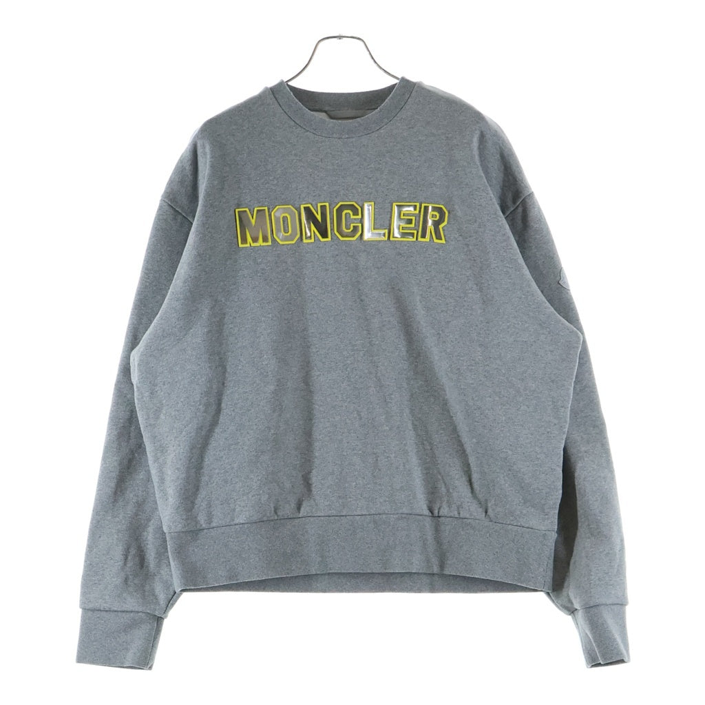 MONCLER(モンクレール) 23AW FELPA LOGATA フリースミラーロゴ 