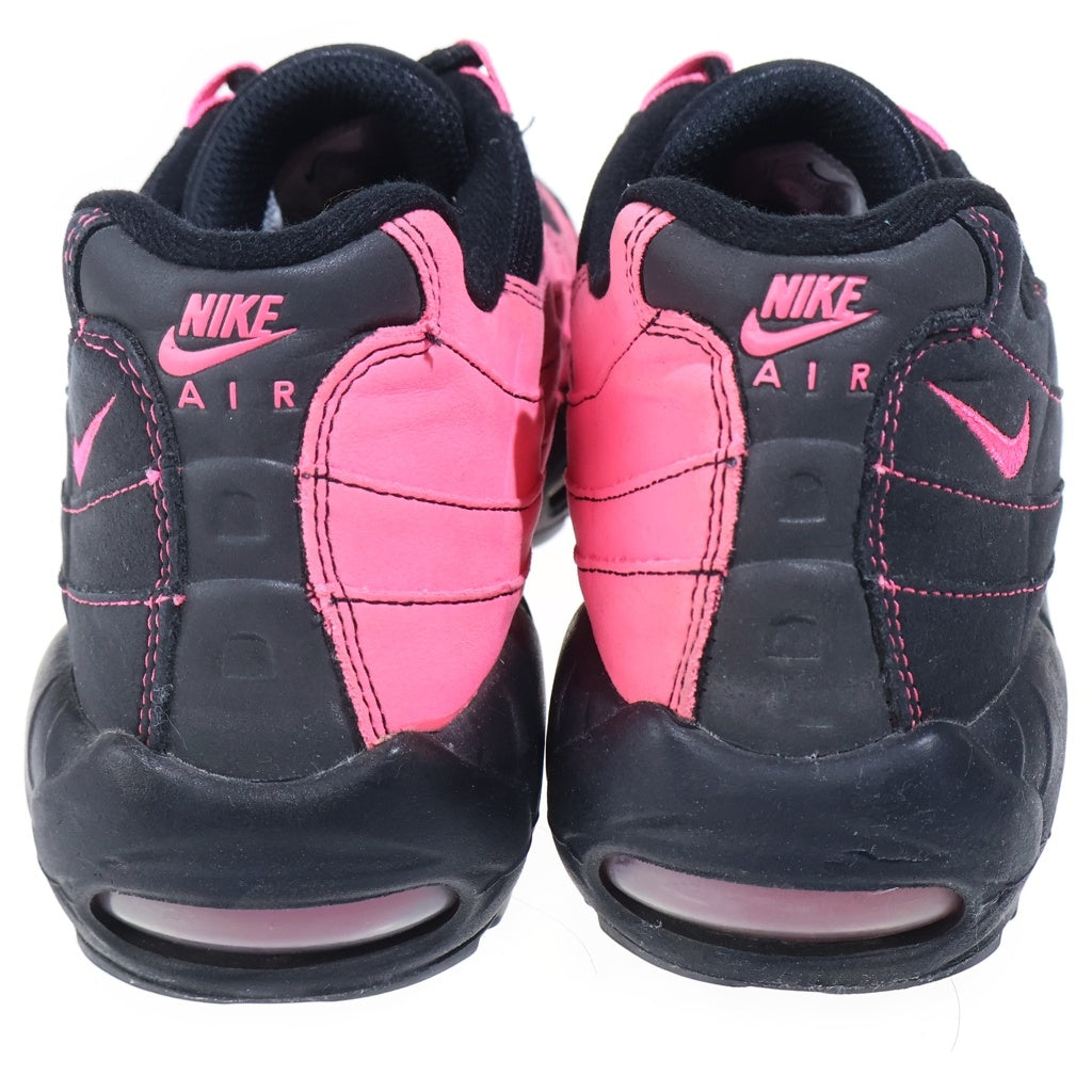 NIKE(ナイキ) Air Max 95 エアマックス95 ミッドカットスニーカー ブラック/ピンク US10/28CM CU1930-066