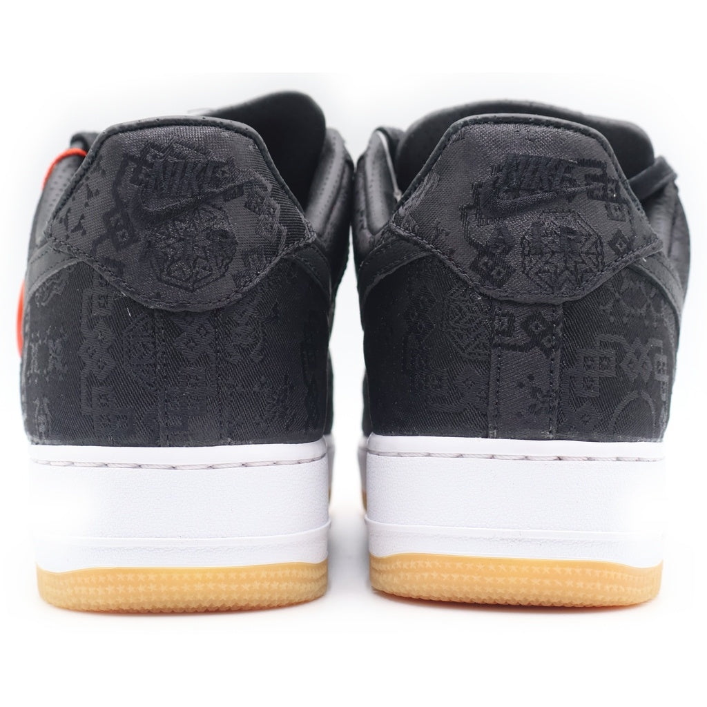 NIKE(ナイキ) ×fragment design × CLOT Air Force 1 Low CZ3986 001 フラグメントデザイン クロット エアフォース1 ローカットスニーカー ブラック US10.5/28.5cm