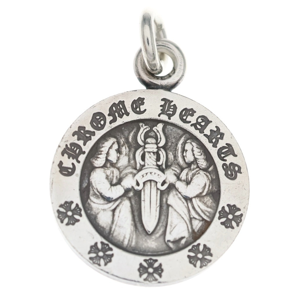 CHROME HEARTS(クロムハーツ) CHRM ANGL MDL V2 エンジェルメダルチャーム ペンダントトップ シルバーBCA229