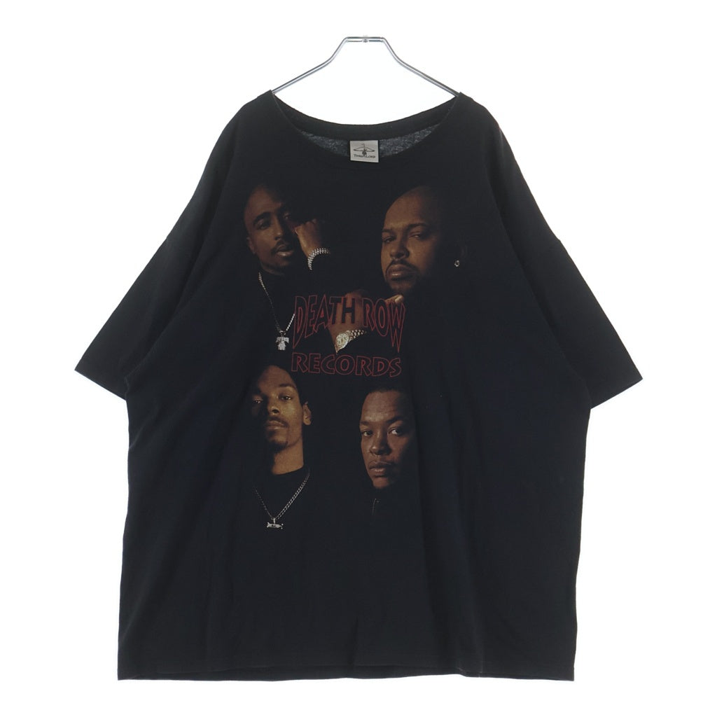 VINTAGE(ヴィンテージ) 00SS DEATH ROW RECOEDS 2PAC SUGE KNIGHT SNOOP DOGG DR.DRE PORTRAIT TEE デス ロー レコード 2パック シュグナイト スヌープドック ドクタードレ 半袖Tシャツ