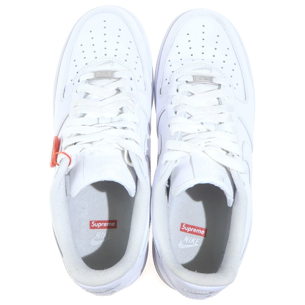 NIKE(ナイキ) ×SUPREME AIR FORCE 1 LOW シュプリーム エア フォース 1 ローカットスニーカーUS9/27.0cm ホワイト CU9225-100