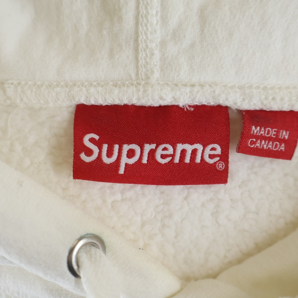 SUPREME(シュプリーム) 21AW Box Logo Hooded Sweatshirt ボックスロゴ プルオーバースウェットパーカー フーディー ホワイト