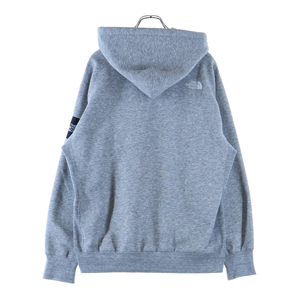 THE NORTH FACE(ザノースフェイス) スクエアロゴワッペン プルオーバーパーカー グレー NT62338