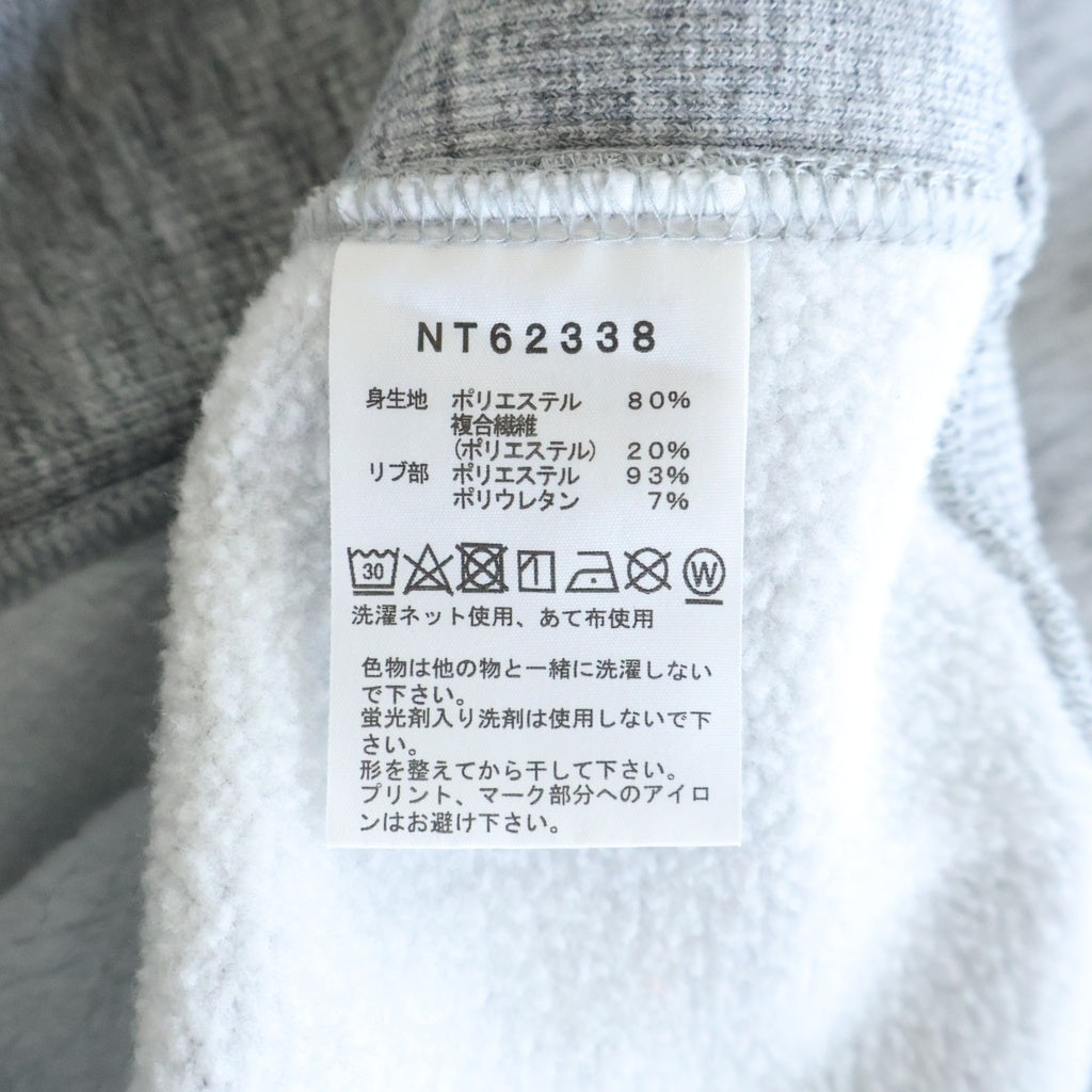 THE NORTH FACE(ザノースフェイス) スクエアロゴワッペン プルオーバーパーカー グレー NT62338