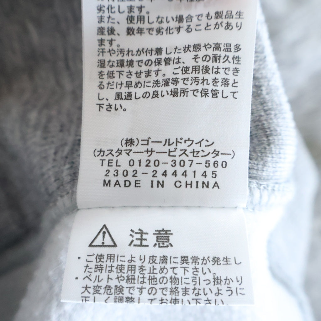 THE NORTH FACE(ザノースフェイス) スクエアロゴワッペン プルオーバーパーカー グレー NT62338