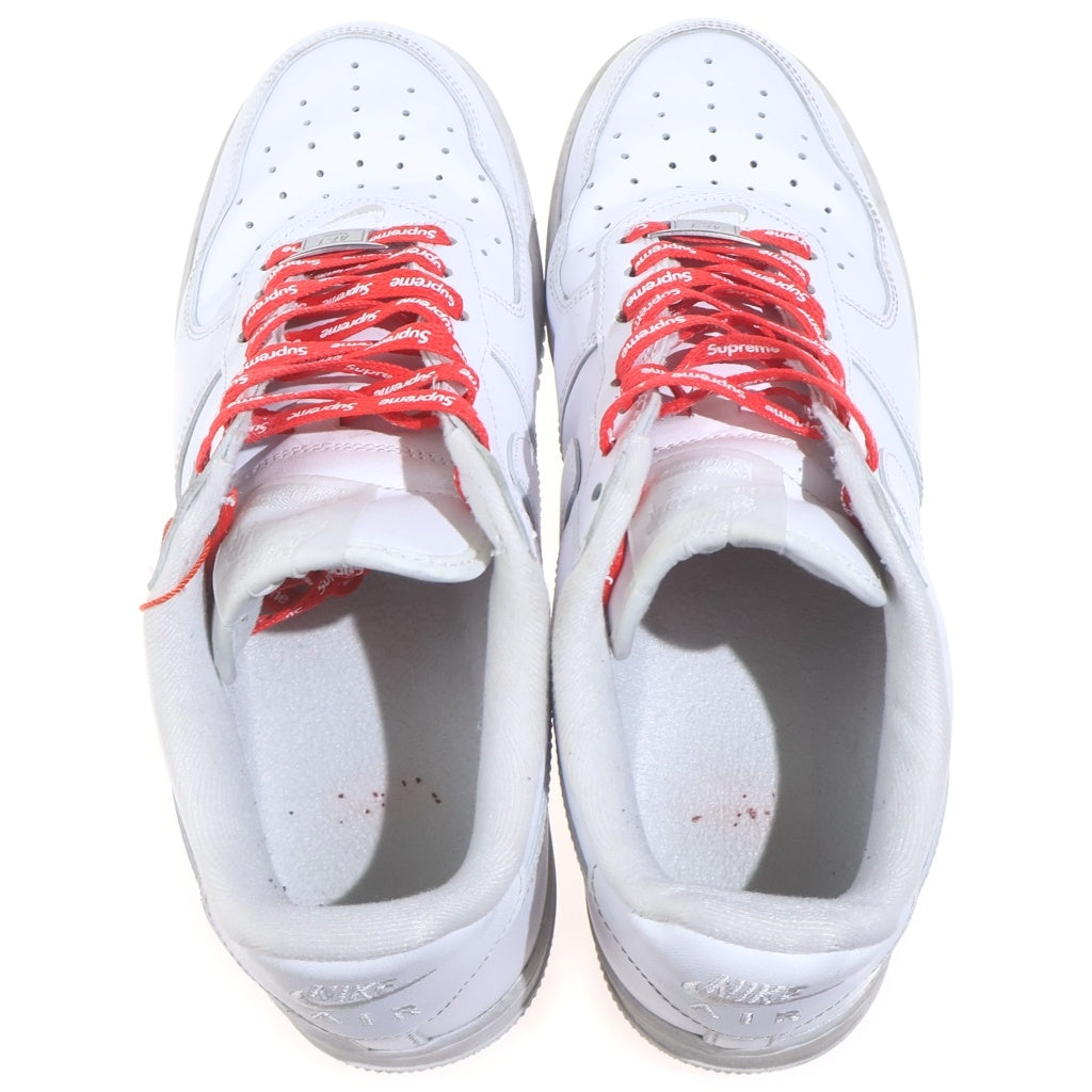 NIKE(ナイキ) ×SUPREME AIR FORCE 1 LOW シュプリーム エア フォース 1 ローカットスニーカーUS9/27.0cm ホワイト CU9225-100