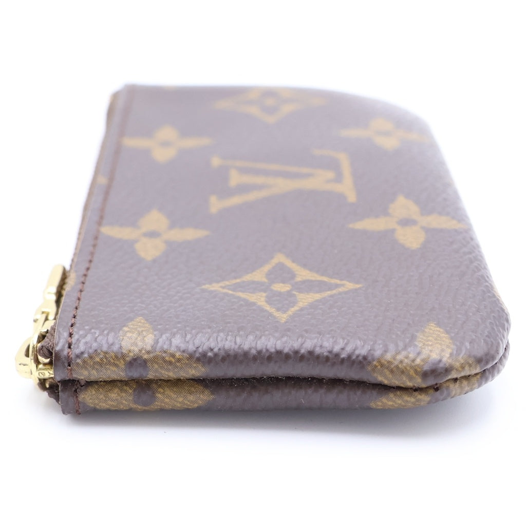 LOUIS VUITTON(ルイヴィトン) モノグラム ポシェットクレ ジップ コインケース ブラウン M62650