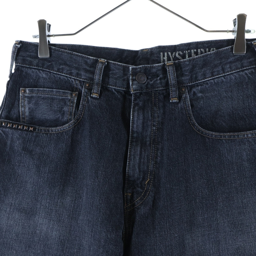 HYSTERIC GLAMOUR(ヒステリックグラマー) Loose Straight Denim Pants 02251AP59 ルーズストレートデニムパンツ