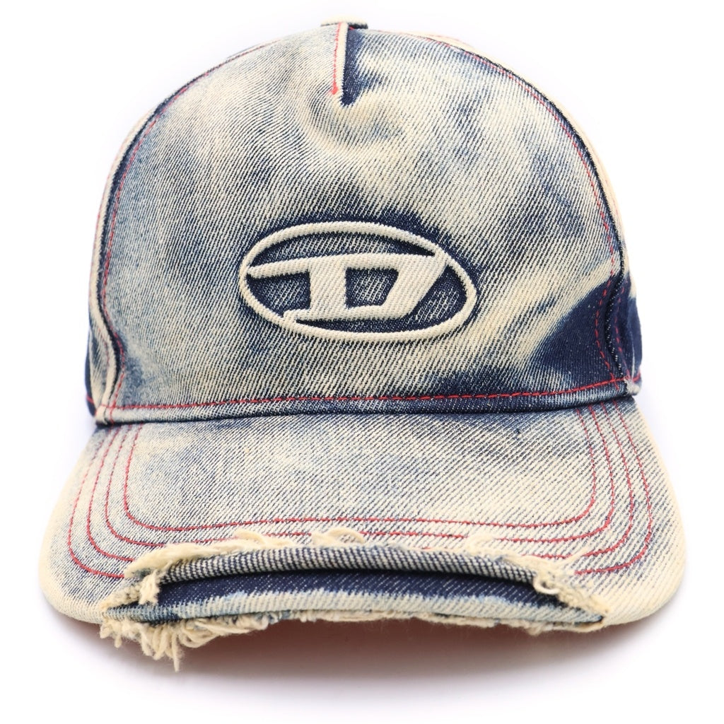 DIESEL(ディーゼル) C-SEYMON CAPPELLO ベースボールキャップ インディゴ A06467 0DGAV