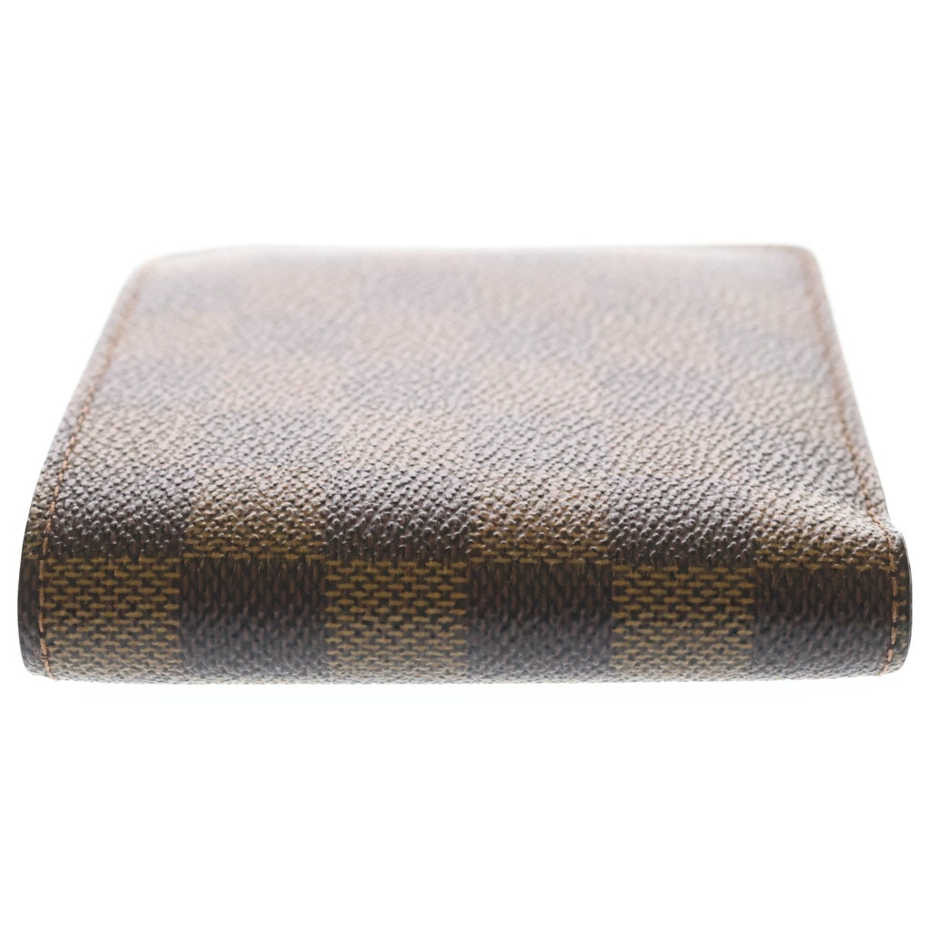 LOUIS VUITTON(ルイヴィトン) ダミエ・エベヌ キャンバスポルトフォイユ・マルコ ウォレット ブラウン N60895 レディース