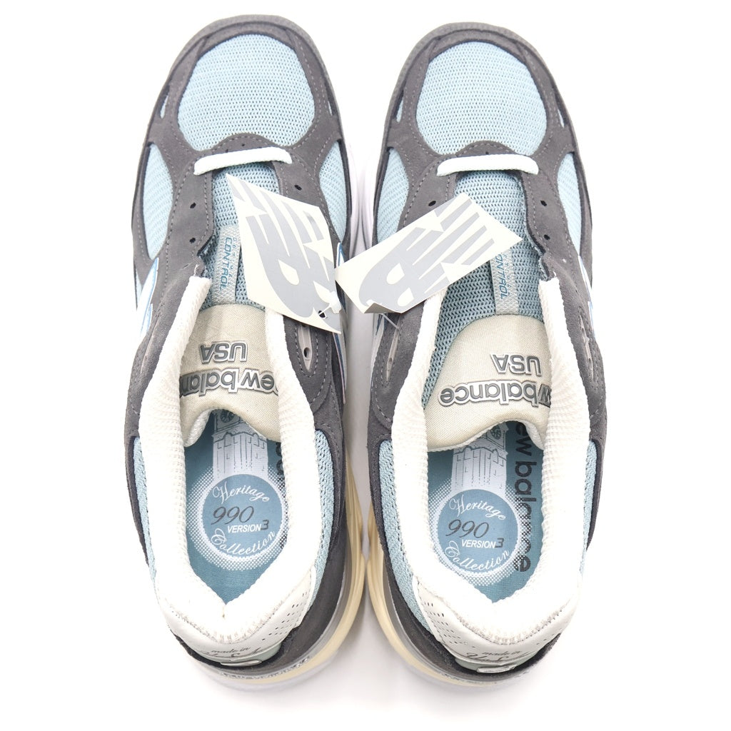 New Balance(ニューバランス) ×KITH M990KS3 キス スエードローカットスニーカー ネイビー US10.5/28.5cm