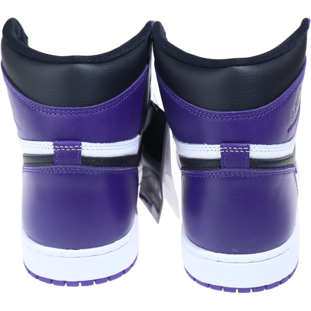 NIKE(ナイキ) AIR JORDAN 1 RETRO HIGH OG COURT PURPLE 555088-500 エアジョーダン1 レトロ ハイ コート パープル ハイカットスニーカー ホワイト/パープル US11/29cm