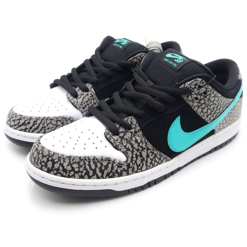 NIKE(ナイキ) DUNK LOW PRO SB ATMOS ELEPHANT BQ6817-009 ダンク ロー プロ エスビー アトモス ローカット スニーカー ブラック/グレー US11/29cm