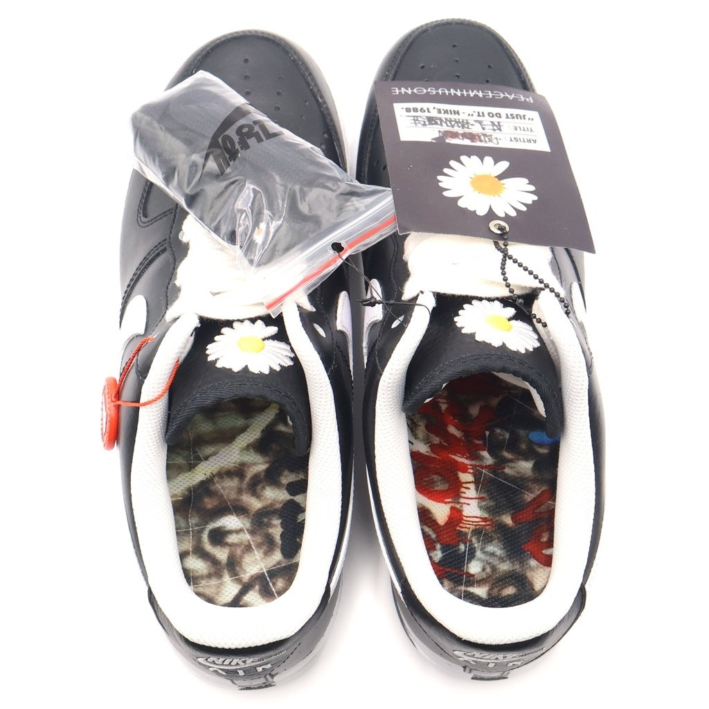 NIKE(ナイキ) ×PEACEMINUSONE AIR FORCE 1 LOW PARA NOISE AQ3692-001 ピースマイナスワン エアフォース1 パラノイズ ローカットスニーカー ブラック US10.5/28.5cm