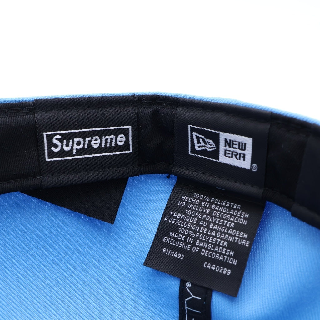 SUPREME(シュプリーム) 26SS ×NEW ERA MLB team BOXLOGO 59FIFTY ベースボールキャップ 帽子 ブルー