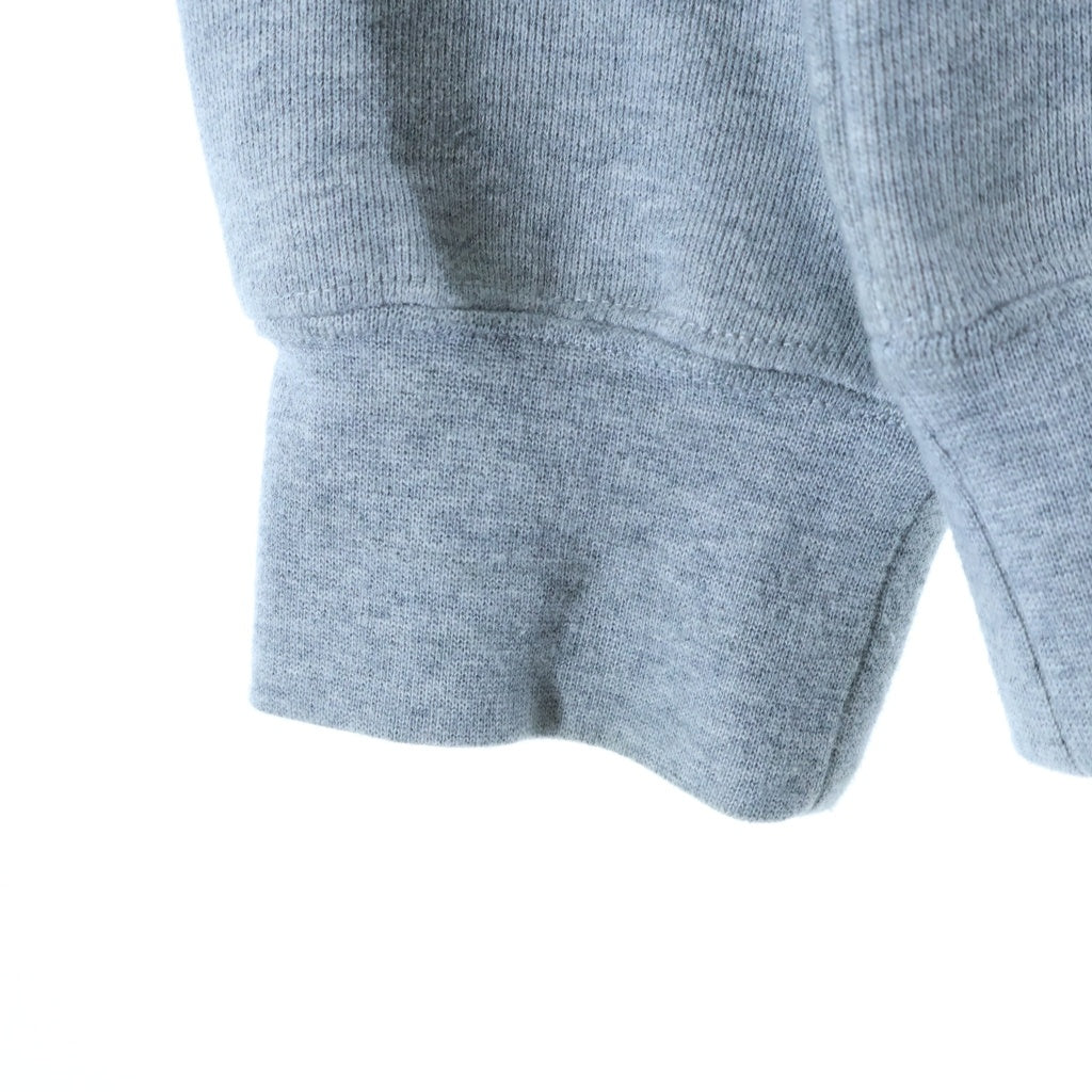 nonnative(ノンネイティブ) ×THE SHOEGAZER CREW NECK SWEAT シューゲイザー ロゴ刺繍 クルーネックスウェットトレーナー グレー