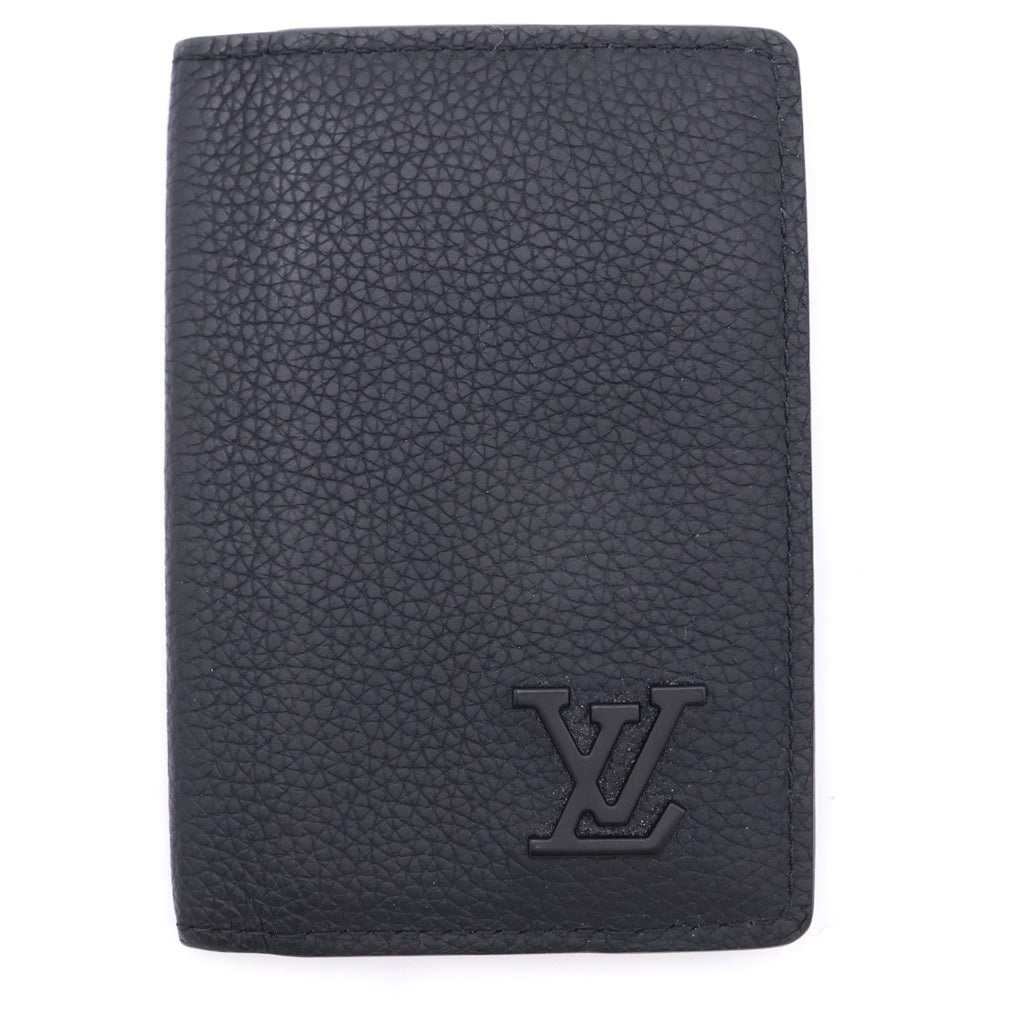 LOUIS VUITTON(ルイヴィトン) アエログラム オーガナイザー・ドゥ・ポッシュ レザー カードケース ブラック M25951
