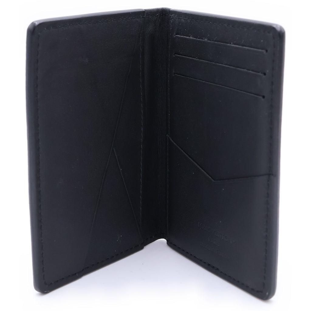 LOUIS VUITTON(ルイヴィトン) アエログラム オーガナイザー・ドゥ・ポッシュ レザー カードケース ブラック M25951