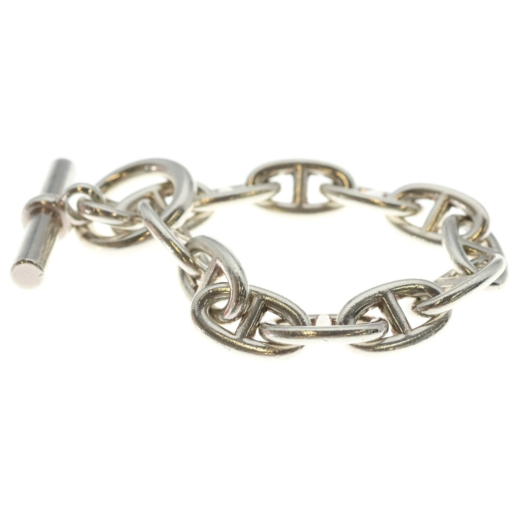HERMES(エルメス) シェーヌダンクルTGM ブレスレット 12コマ チェーン シルバー Ag925