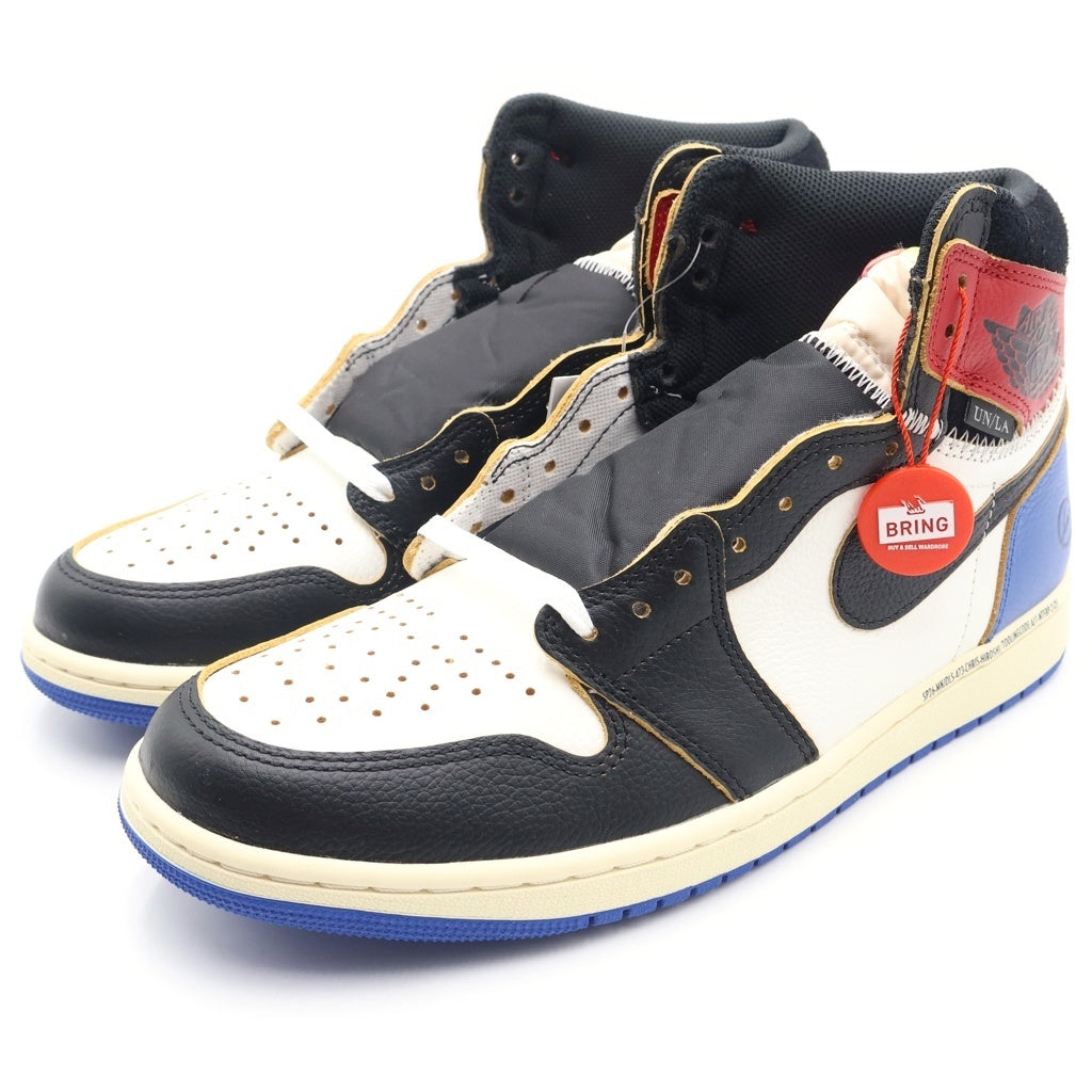 NIKE(ナイキ) ×fragment design ×UNION Air Jordan 1 High OG フラグメント ユニオン エアジョーダン1 ハイ OG ハイカットスニーカー US10.5/28.5cm IO7847 002