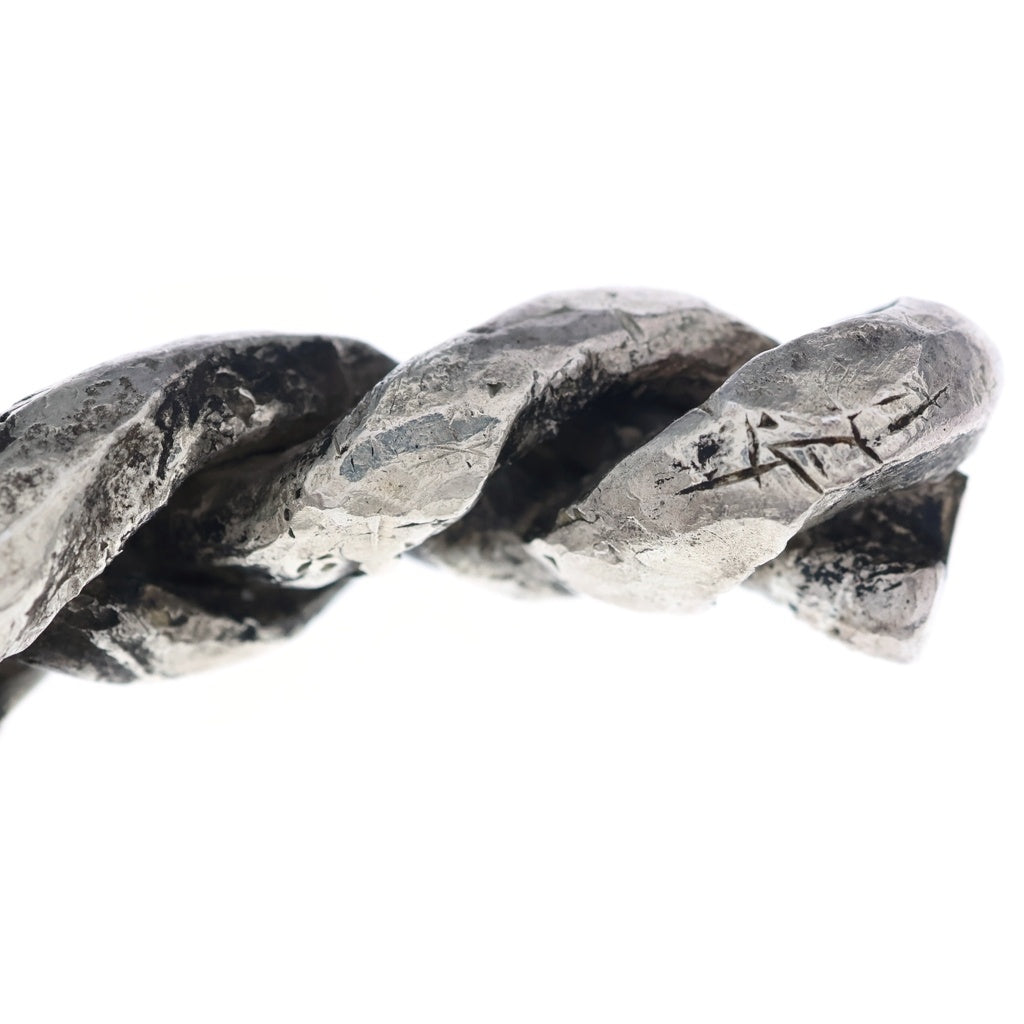 BACK LASH(バックラッシュ) ×JUN UEZONO DREAD BANGLE SILVER1000 ドレッドバングル 純銀 ブレスレット シルバー