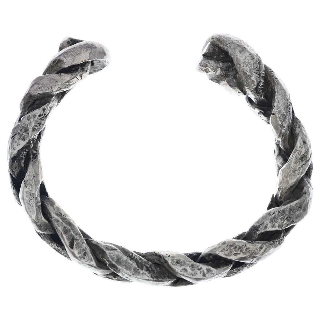 BACK LASH(バックラッシュ) ×JUN UEZONO DREAD BANGLE SILVER1000 ドレッドバングル 純銀 ブレスレット シルバー