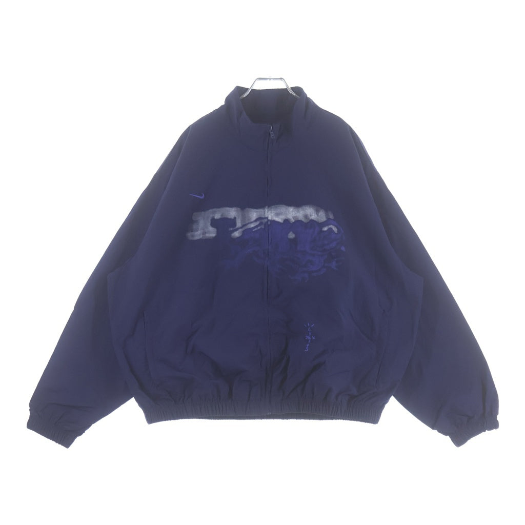 NIKE(ナイキ) × fragment design × カクタスジャック × フラグメント TOKYO WINDBREAKER ZIP JACKET ナイロンジップアップジャケット ISTS-FD-NK-WN01 ネイビー
