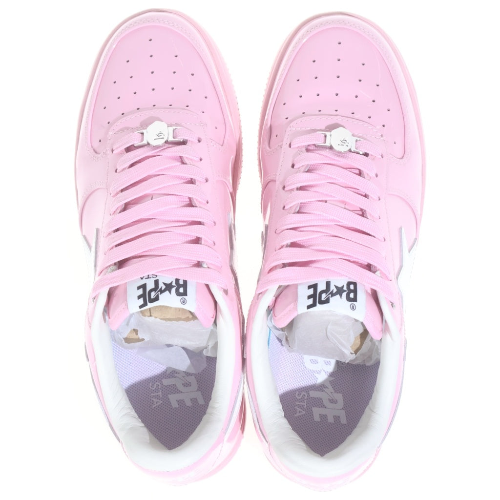 A BATHING APE(アベイシングエイプ) Bape Sta #2 ベイプスター#2ローカットスニーカー ピンク 001FWM301302M