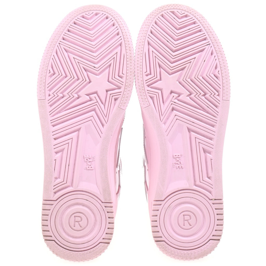 A BATHING APE(アベイシングエイプ) Bape Sta #2 ベイプスター#2ローカットスニーカー ピンク 001FWM301302M