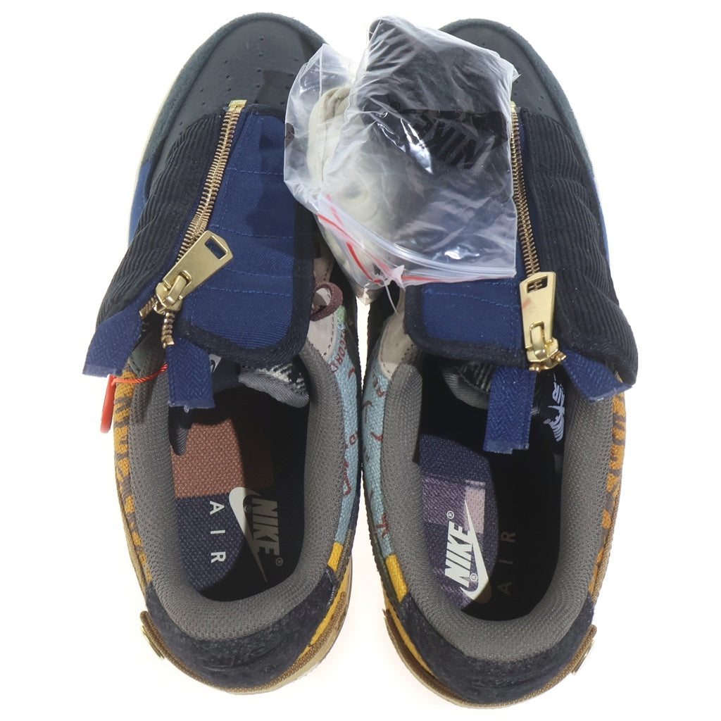 NIKE(ナイキ) × TRAVIS SCOTT AIR FORCE 1 LOW CACTUS JACK エアフォース1 ローカットスニーカー マルチカラー US10.5/28.5CM CN2405-900