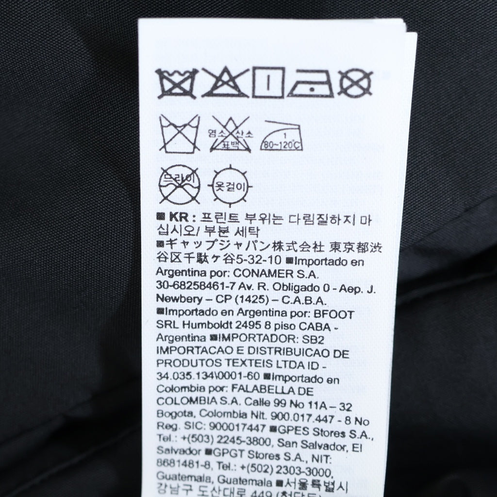 Yeezy Gap Engineered by Balenciaga(イージー ギャップ エンジニアードバイ バレンシアガ) Round Jacket ラウンドジップアップ ダウンジャケット ブラック
