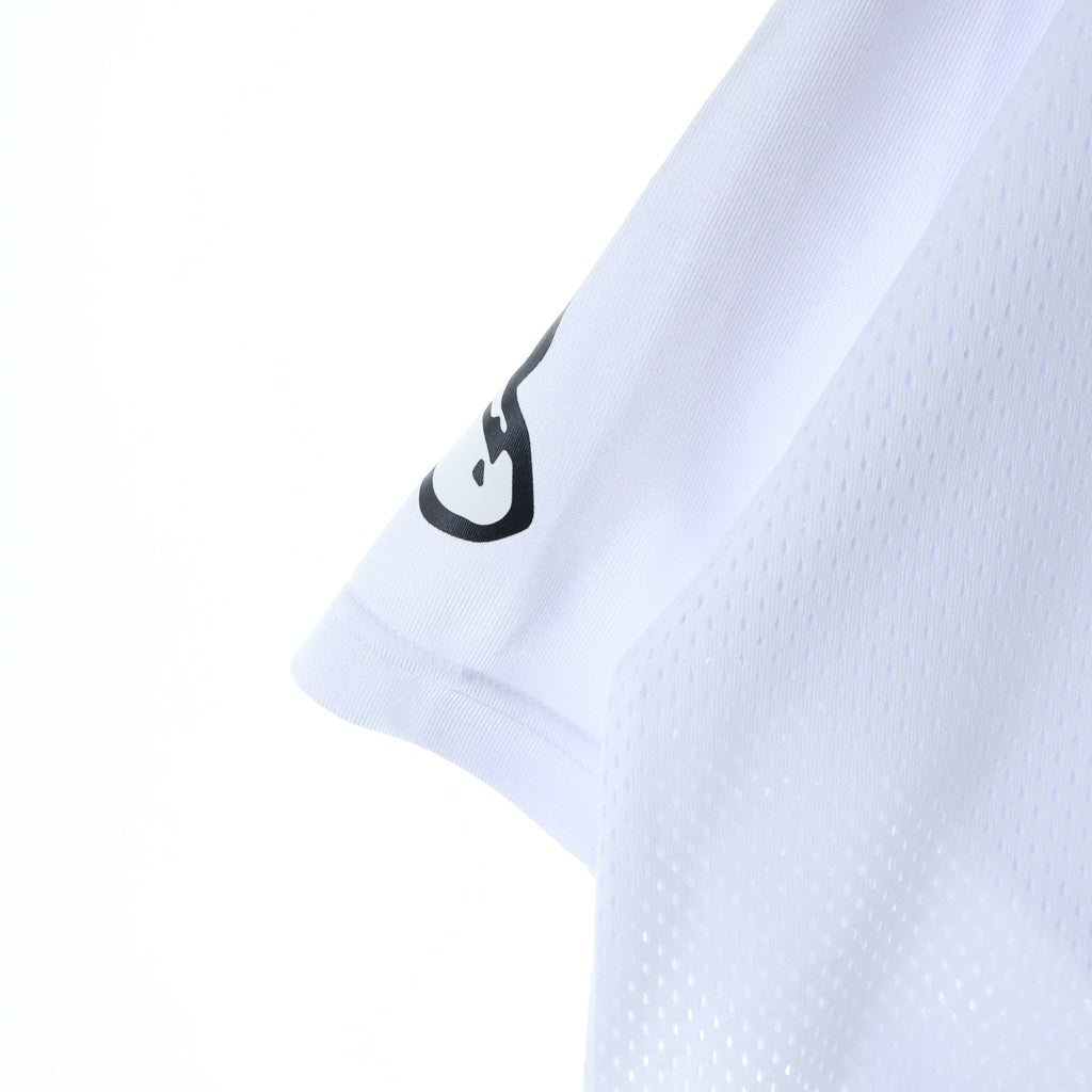 SUPREME(シュプリーム) 25AW Bones Football Jersey ボーン フットボール ジャージ メッシュ半袖シャツ ホワイト