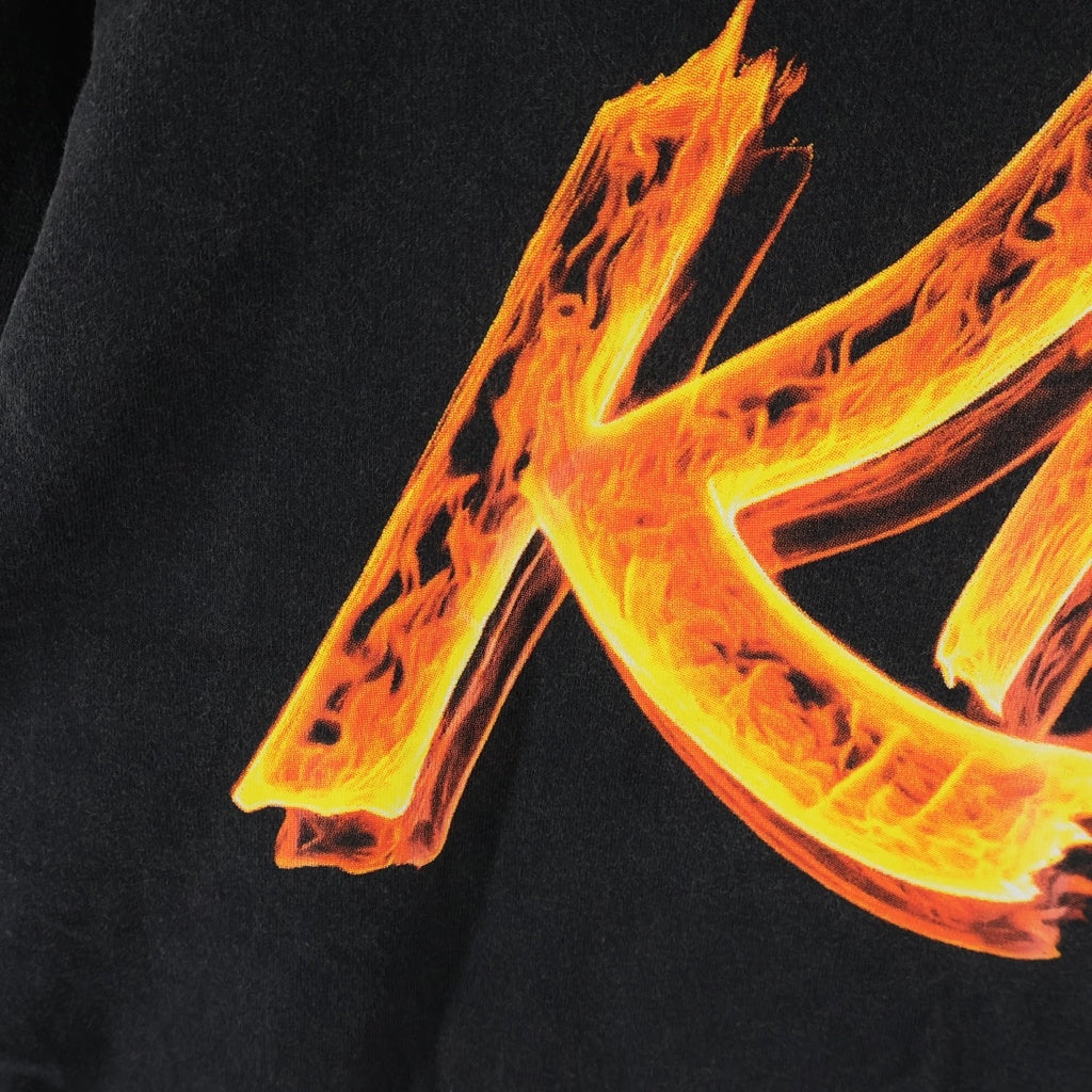 KITH(キス) ×MARVEL CAPCON Street Figther Flame Tee マーベル カプコン ストリートファイター クルーネック長袖Tシャツカットソー ロングスリーブ 25-072-060-0035-4-0