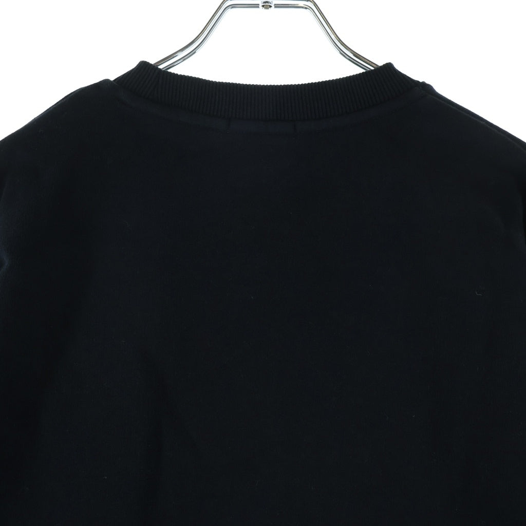 KITH(キス) ×CAPCON RYU VINTAGE Nelson Crewneck カプコン リュウ ヴィンテージ 刺繍 クルーネックスウェットトレーナー ブラック 25-072-060-0037-4-0