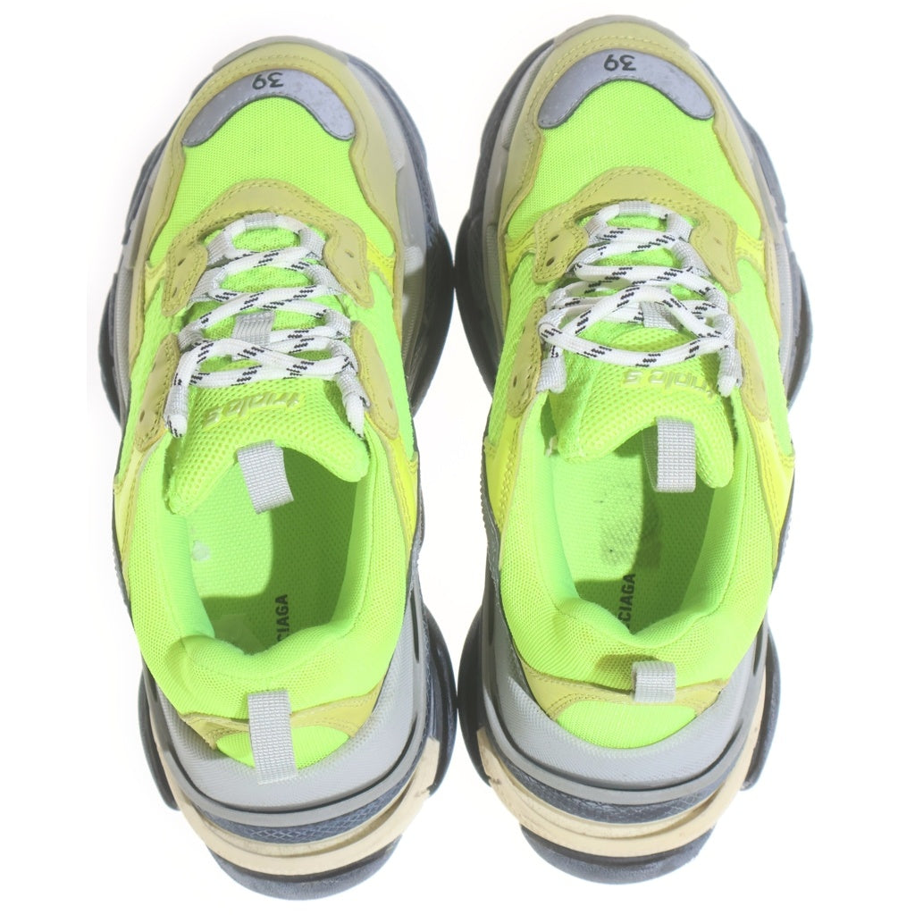 BALENCIAGA(バレンシアガ) TRIPLE S トリプルS 512175 トレーナー ローカットスニーカー イエロー
