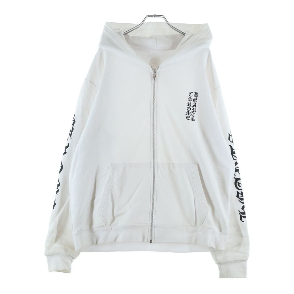 CHROME HEARTS(クロムハーツ) Vertical Logo Zip Up Hoodie ヴァー 