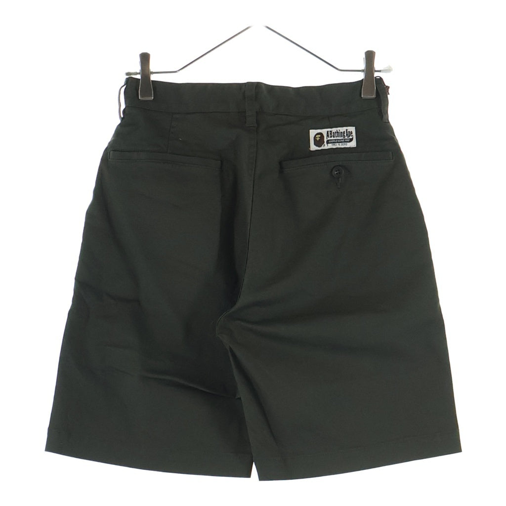 A BATHING APE(アベイシングエイプ) ONE POINT CHINO SHORTS チノパンツ ショーツ カーキ 1M30153010