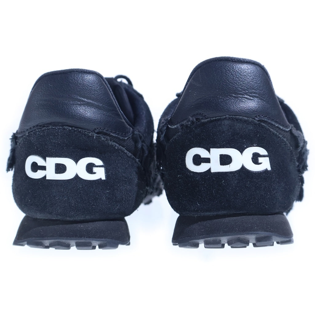 NIKE(ナイキ) ×BLACK COMME des GARCONS WAFFLE RACER/CDG CU9080-002 ブラックコムデギャルソン ワッフルレーサー ローカットスニーカー ブラック US8.5/26.5cm