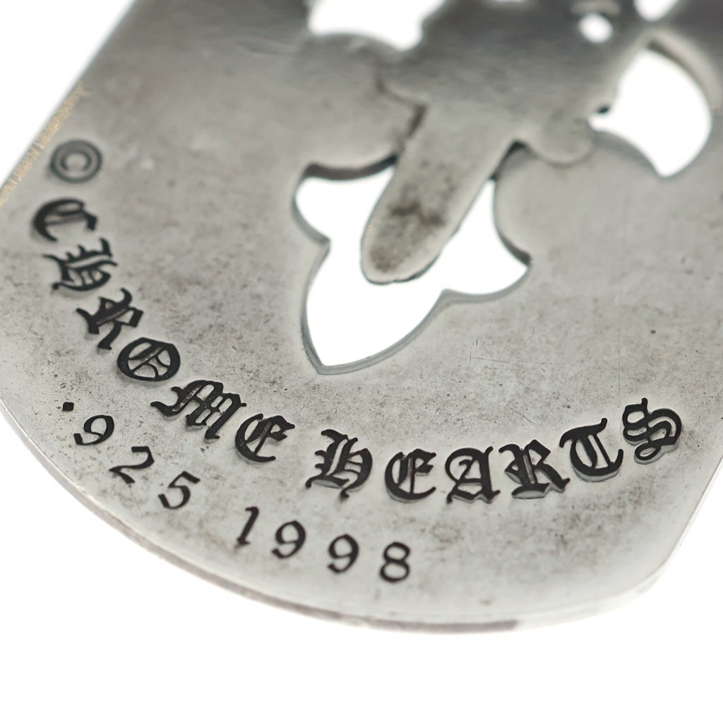CHROME HEARTS(クロムハーツ) D TAG SML FLE DAG フレアダガードッグタグ スモールドッグタグネックレストップ