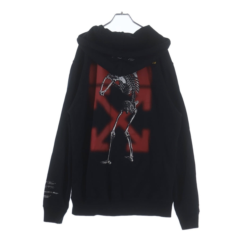 OFF-WHITE(オフホワイト) 19AW ×UNDERCOVER SKELETON RVRS HOODIE OMBB046G19762010 アンダーカバー 両面