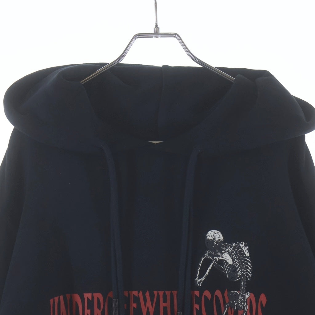 OFF-WHITE(オフホワイト) 19AW ×UNDERCOVER SKELETON RVRS HOODIE OMBB046G19762010 アンダーカバー 両面