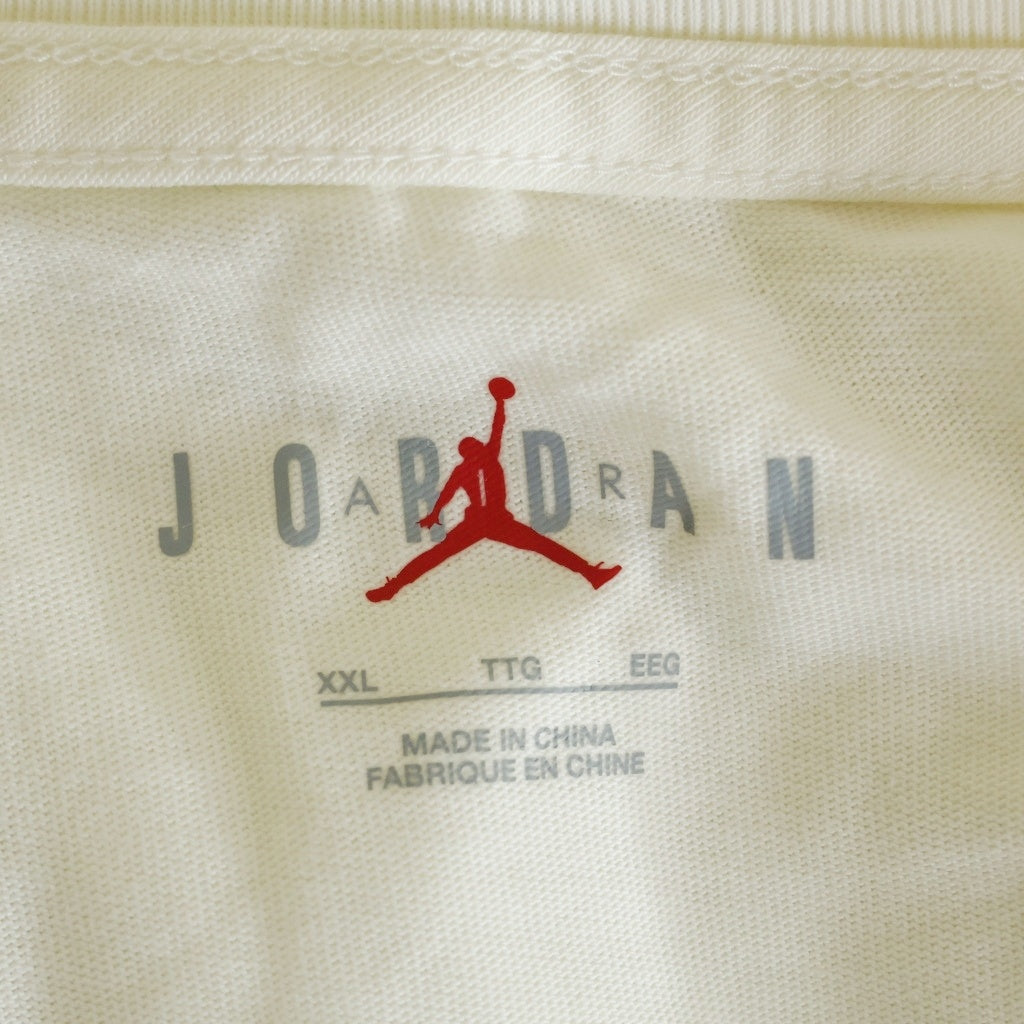 NIKE(ナイキ) 21AW ×Cactus Jack ×Fragment Travis Scott DJ0619-133 トラヴィス スコット フラグメント ロゴクルーネック半袖Tシャツカットソー ホワイト