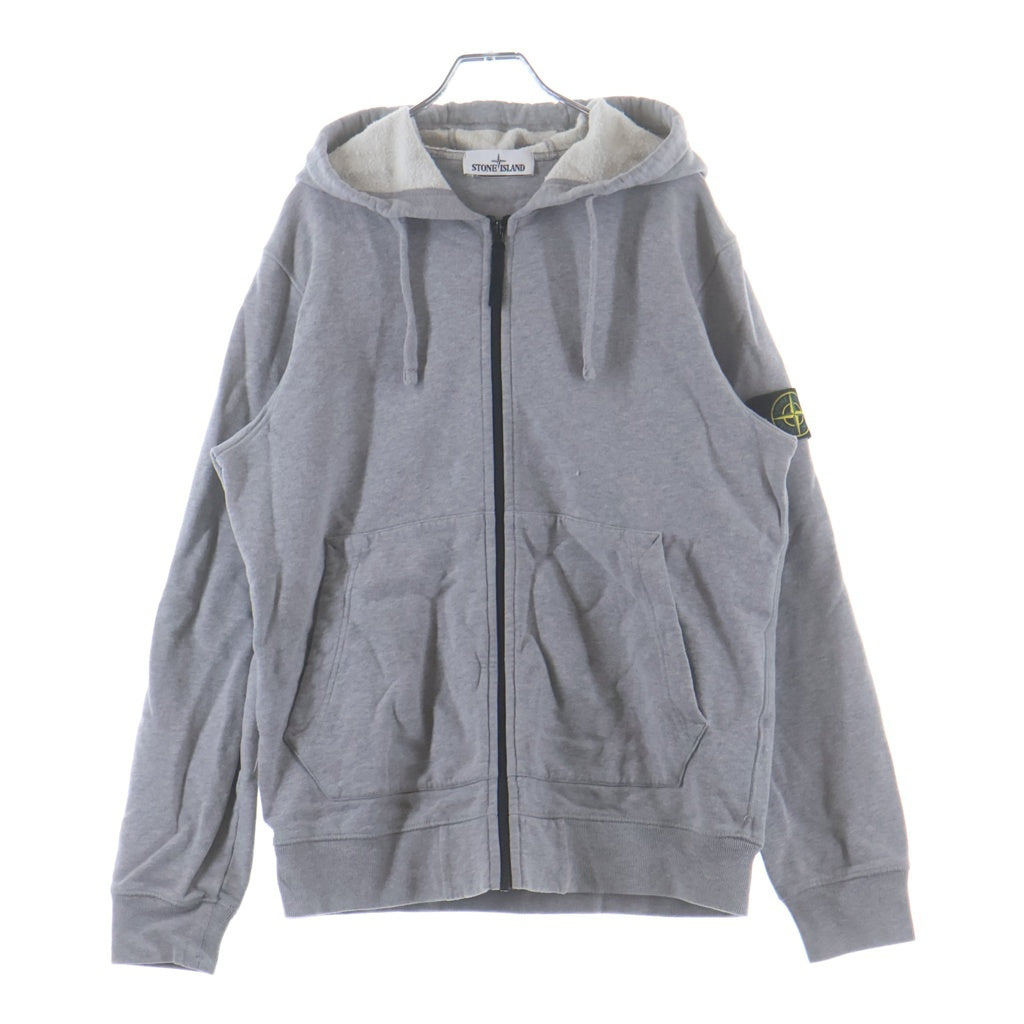 STONE ISLAND(ストーンアイランド) 20AW 袖ロゴワッペン付き ジップ