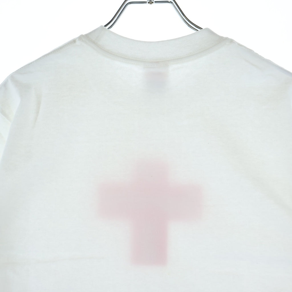 SUPREME(シュプリーム) 20AW Cross Box Logo Tee クロスボックスロゴ プリント クルーネック半袖Tシャツ カットソー ホワイト