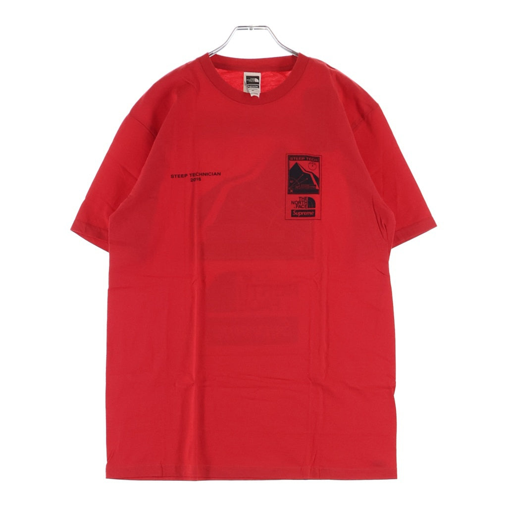 SUPREME(シュプリーム) 16SS STEEP TECH Tee SS16KN4 スティープテックティー クルーネック半袖Tシャツカットソー レッド