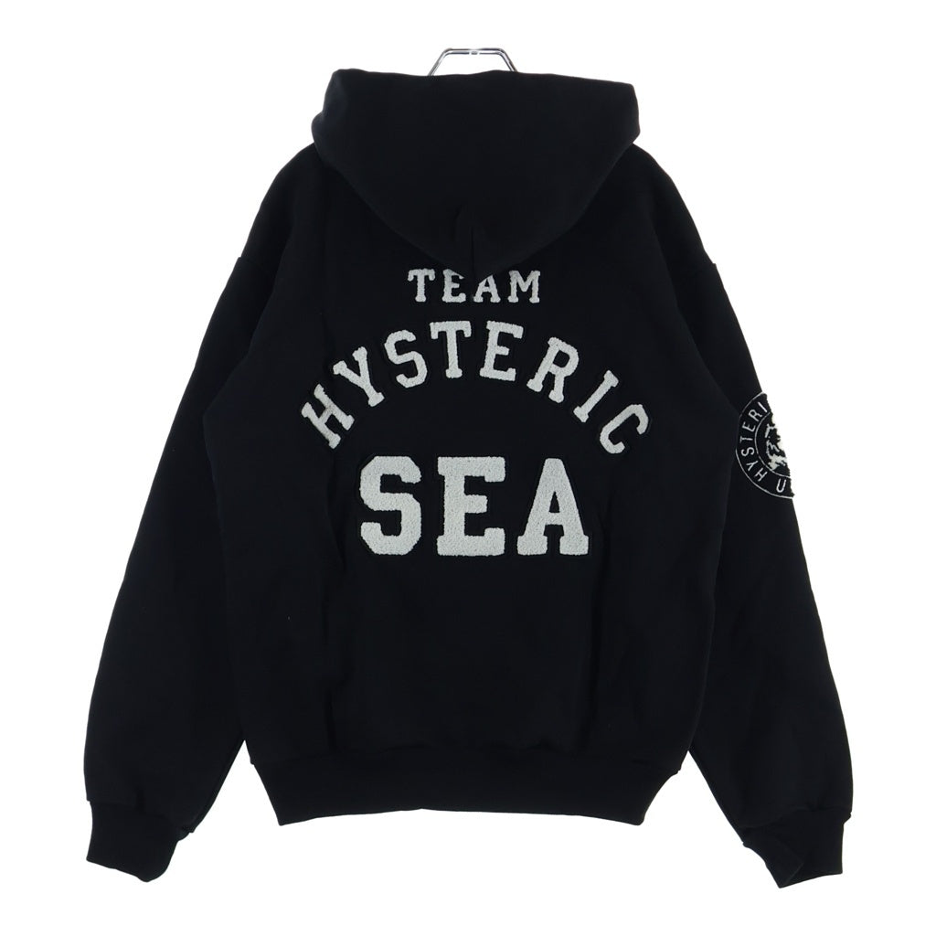 トップス WIND AND SEA x HYSTERIC GLAMOUR Hoodie WIND AND SEA(ウィンダンシー) ×HYSTERIC GLAMOUR HOODIE WDS-HYS-3-06